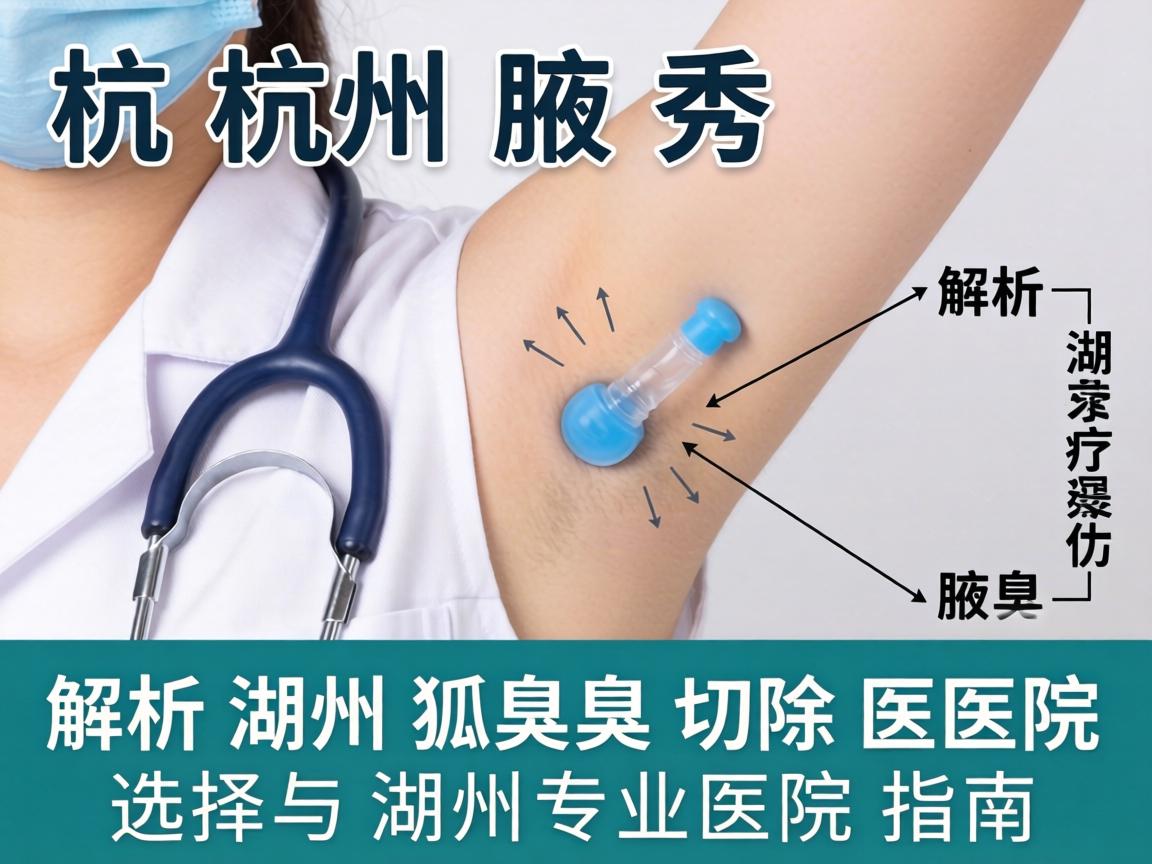 杭州腋秀解析，湖州狐臭切除医院选择与湖州专业医院指南