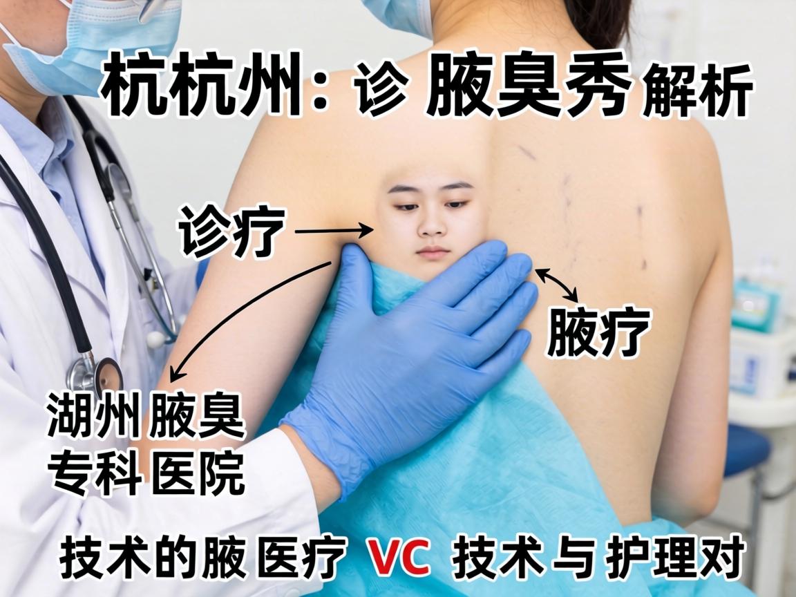 杭州腋秀解析腋臭诊疗，湖州腋臭专科医院的技术与护理对比