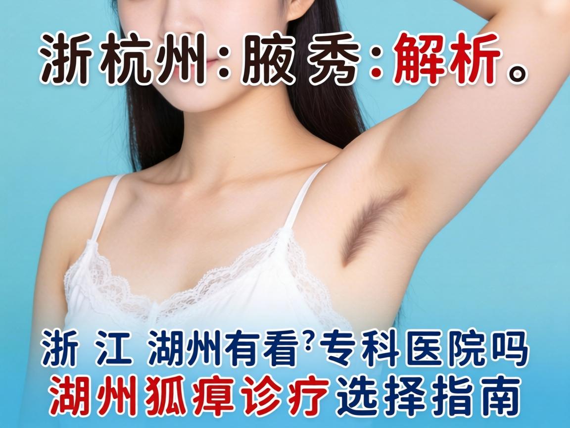 杭州腋秀解析，浙江湖州有看狐臭专科医院吗？湖州狐臭诊疗选择指南
