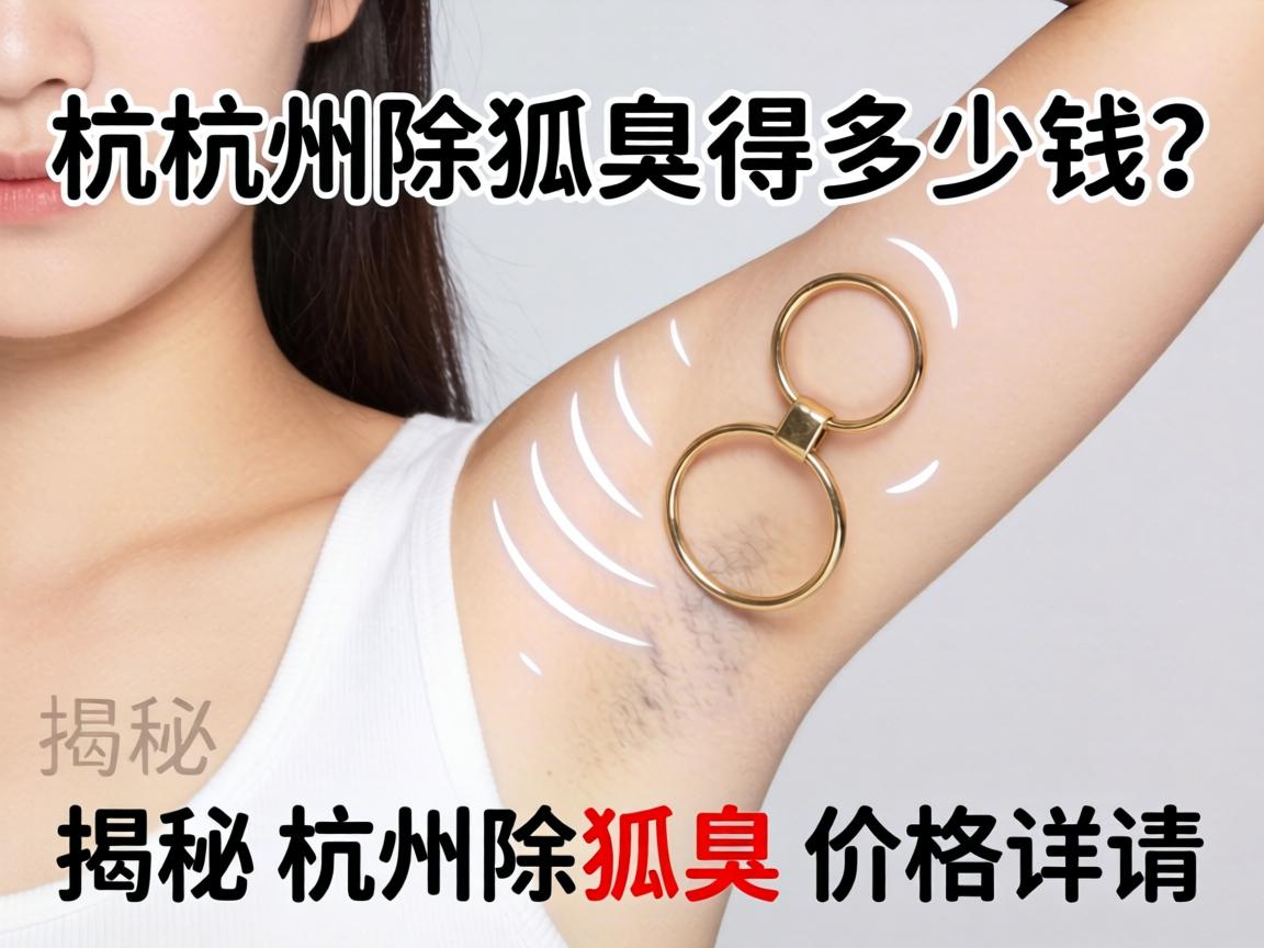 杭州除狐臭得多少钱？揭秘杭州除狐臭价格详情