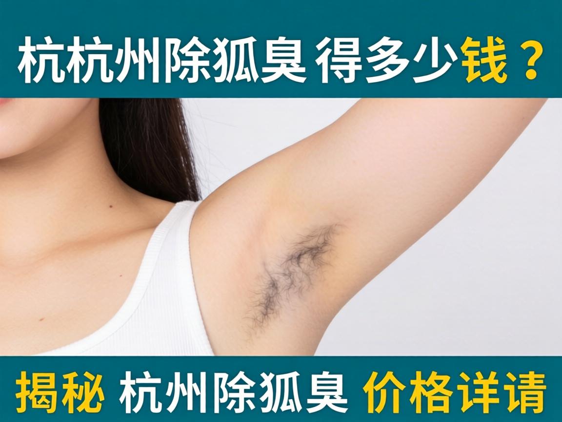 杭州除狐臭得多少钱？揭秘杭州除狐臭价格详情