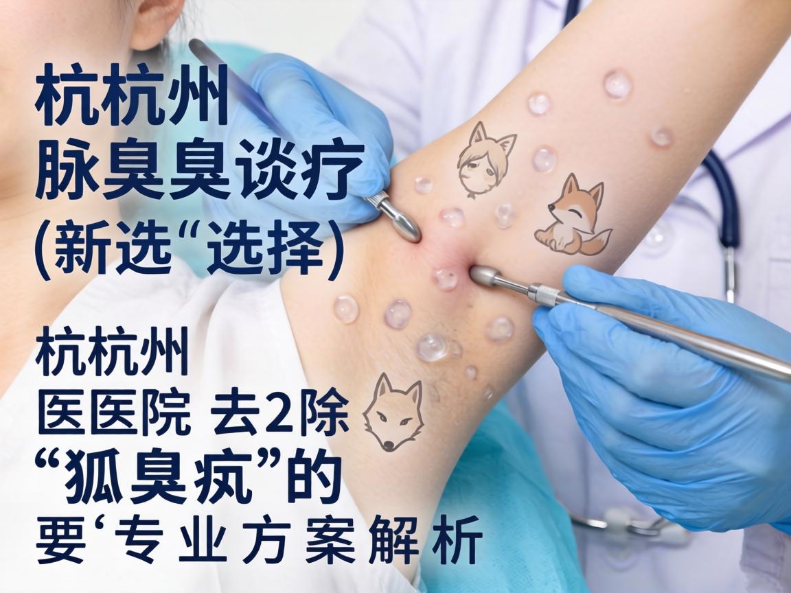 杭州腋臭诊疗新选择，杭州医院去除狐臭的专业方案解析