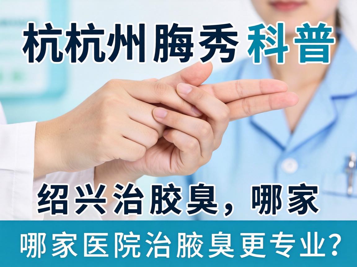 杭州腋秀科普，在绍兴治腋臭，哪家医院治腋臭更专业？