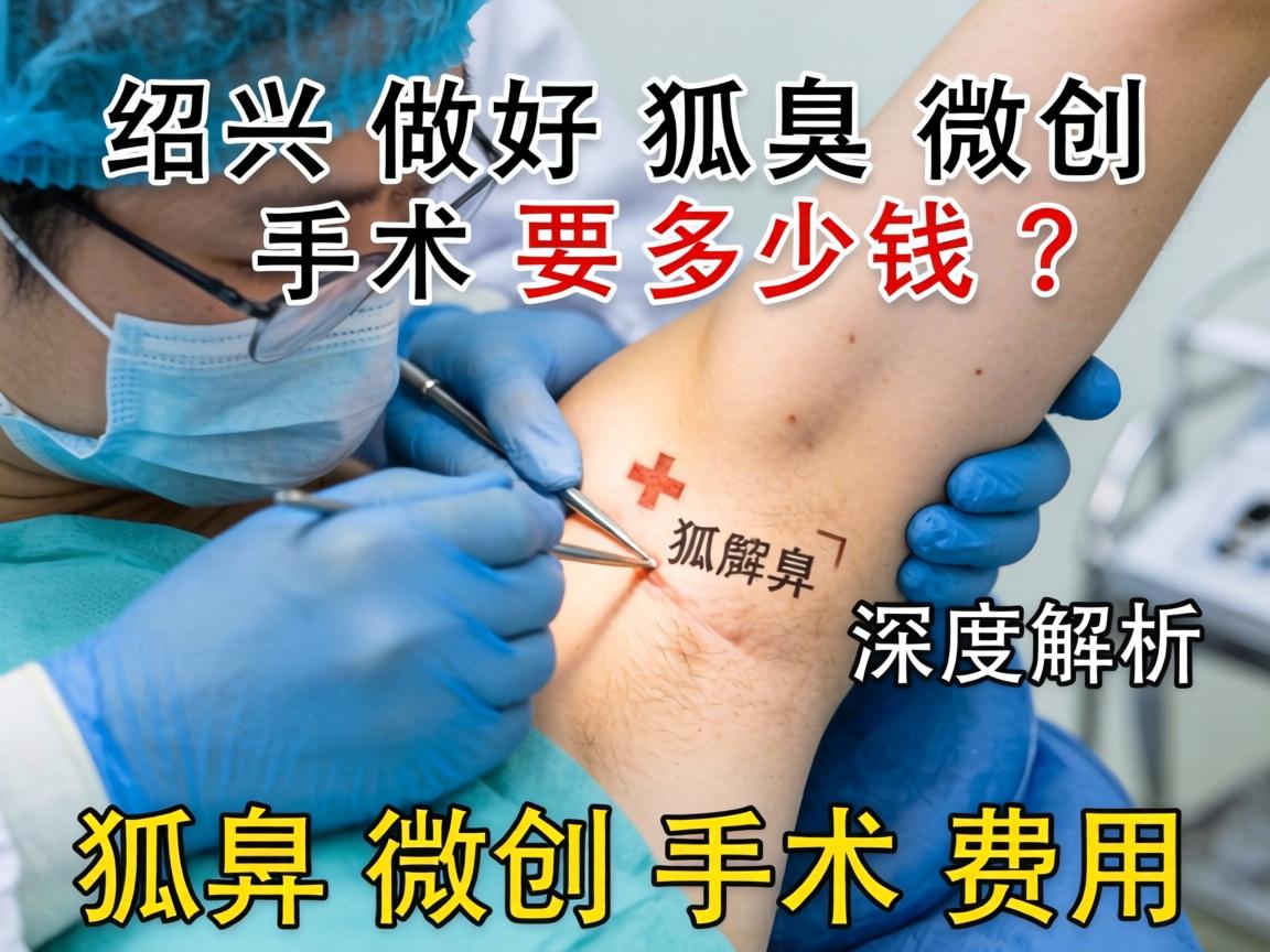 在绍兴做狐臭微创手术要多少钱？深度解析狐臭微创手术费用