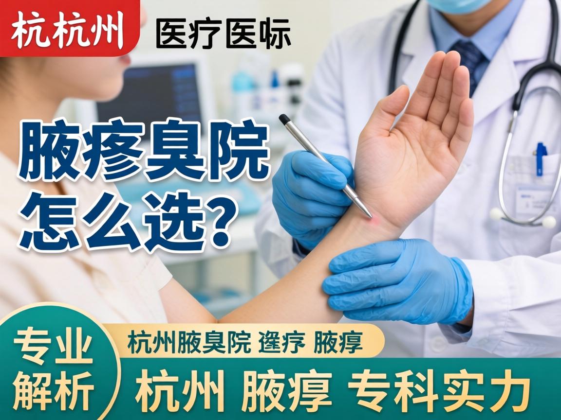 杭州腋臭医院怎么选？专业解析杭州腋臭专科实力