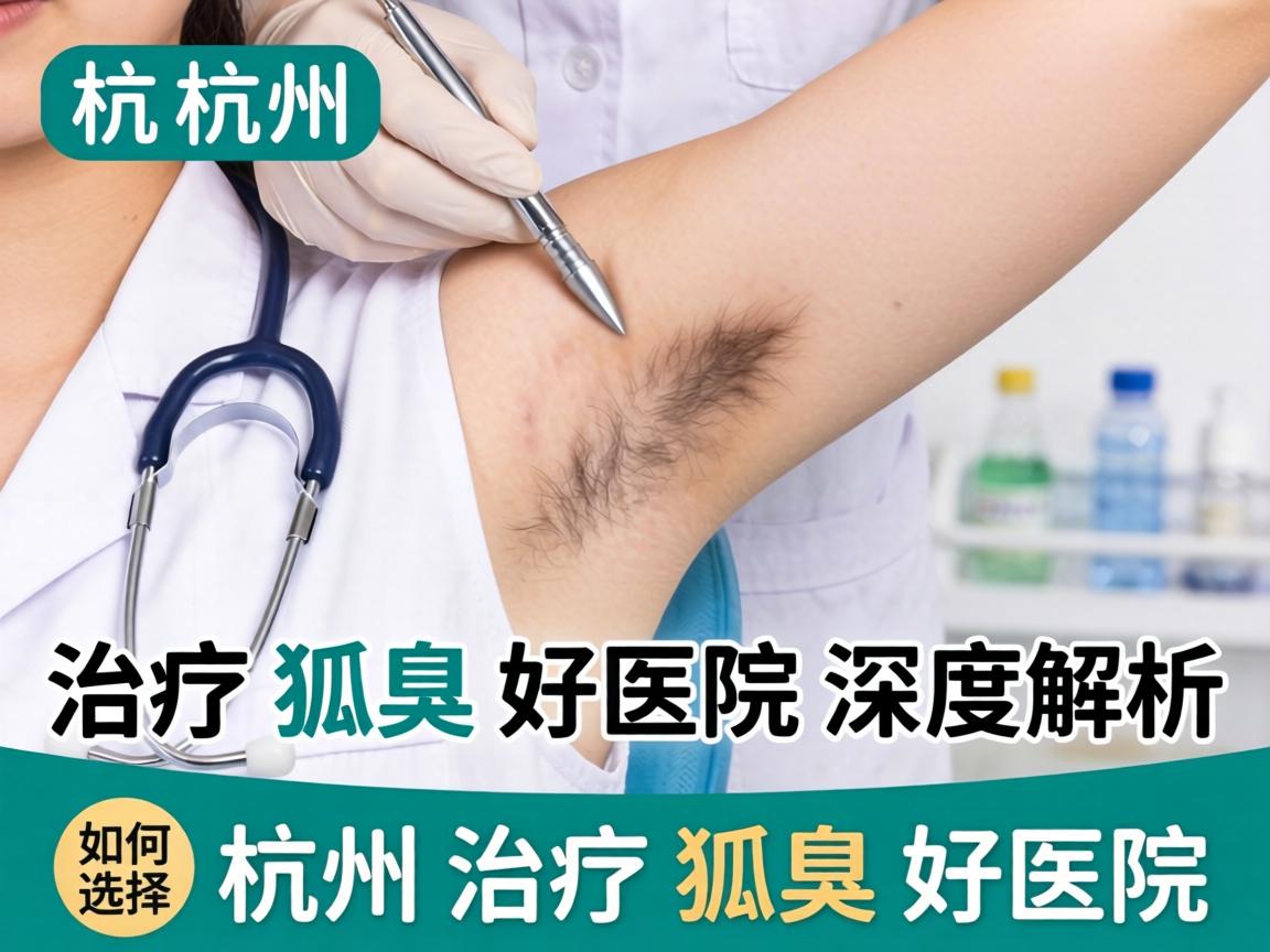 杭州治疗狐臭好医院深度解析，如何选择杭州治疗狐臭好医院
