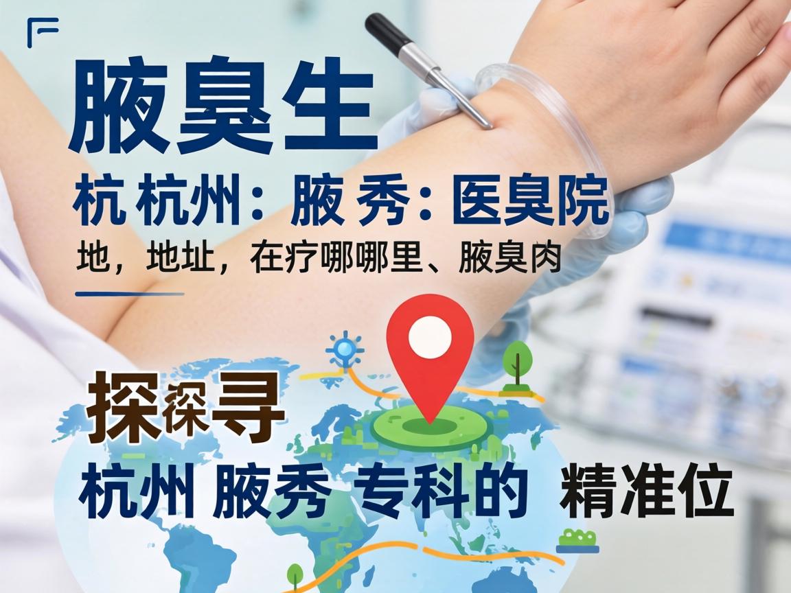 杭州腋秀医院地址在哪里？探寻杭州腋秀专科的精准位置