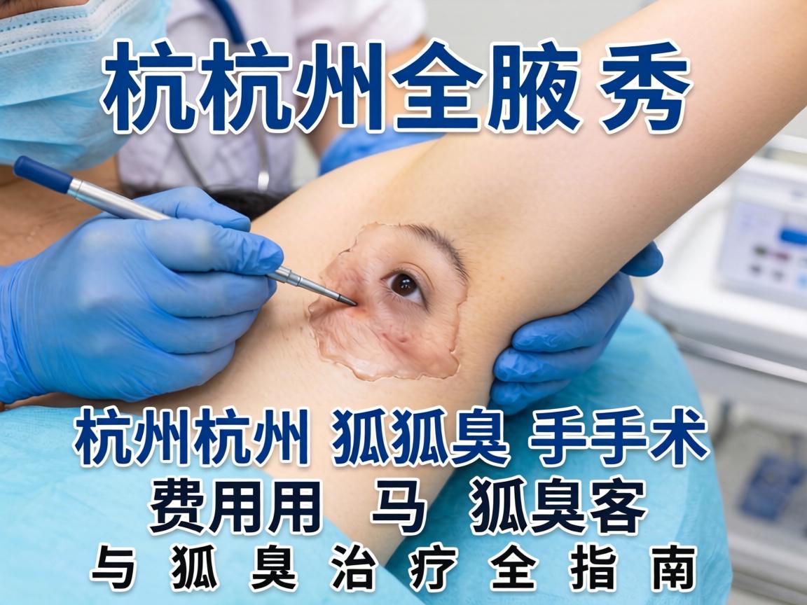 杭州腋秀解析，杭州狐臭手术费用与狐臭治疗全指南