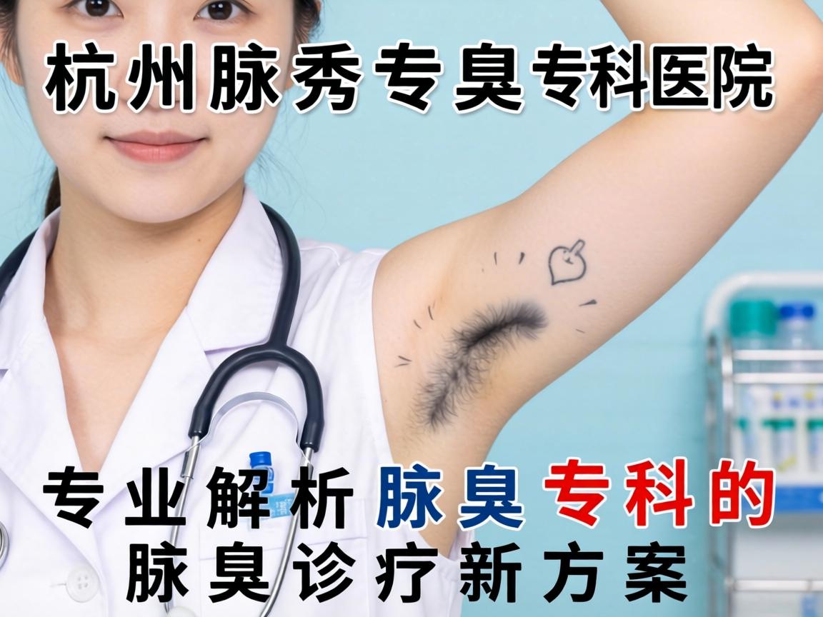 杭州腋秀腋臭专科医院，专业解析腋臭专科的腋臭诊疗新方案