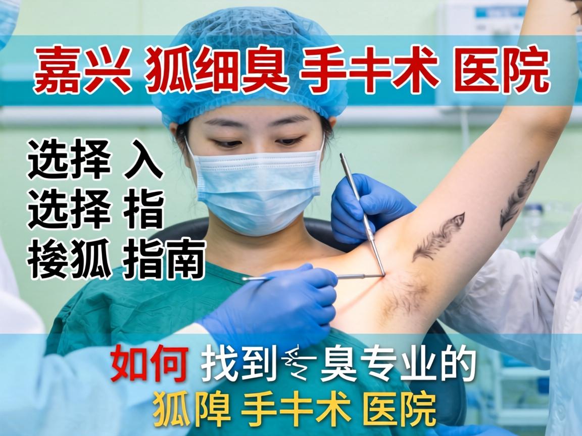 嘉兴狐臭手术医院选择指南，如何找到专业的狐臭手术医院