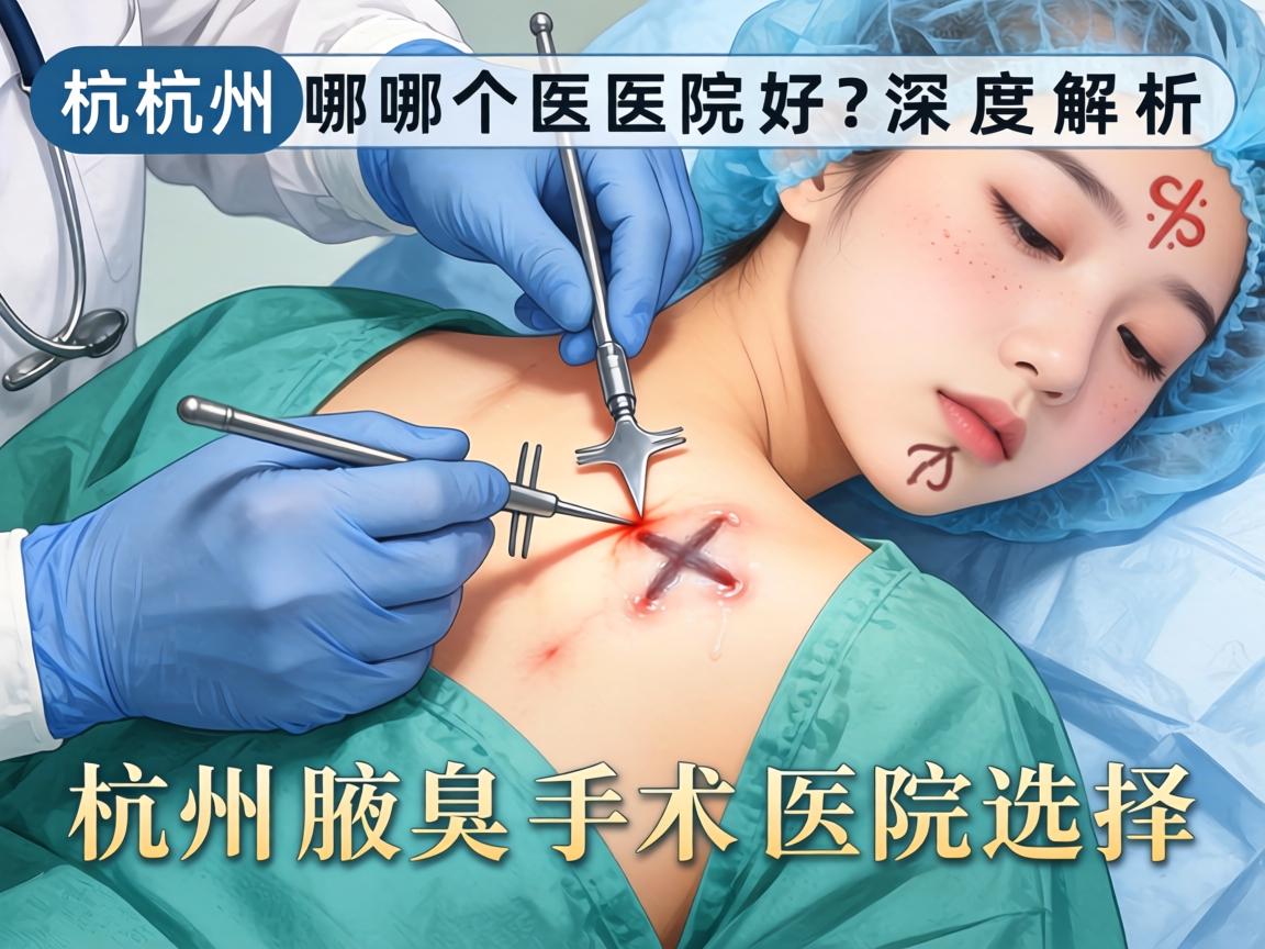 杭州腋臭手术哪个医院好？深度解析杭州腋臭手术医院选择
