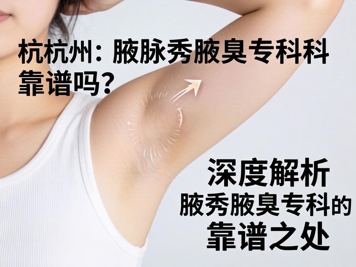 杭州腋秀腋臭专科靠谱吗？深度解析腋秀腋臭专科的靠谱之处