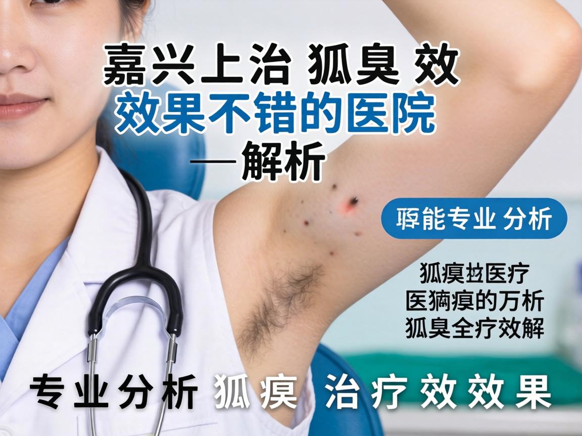 嘉兴治狐臭效果不错的医院解析，专业分析狐臭治疗效果