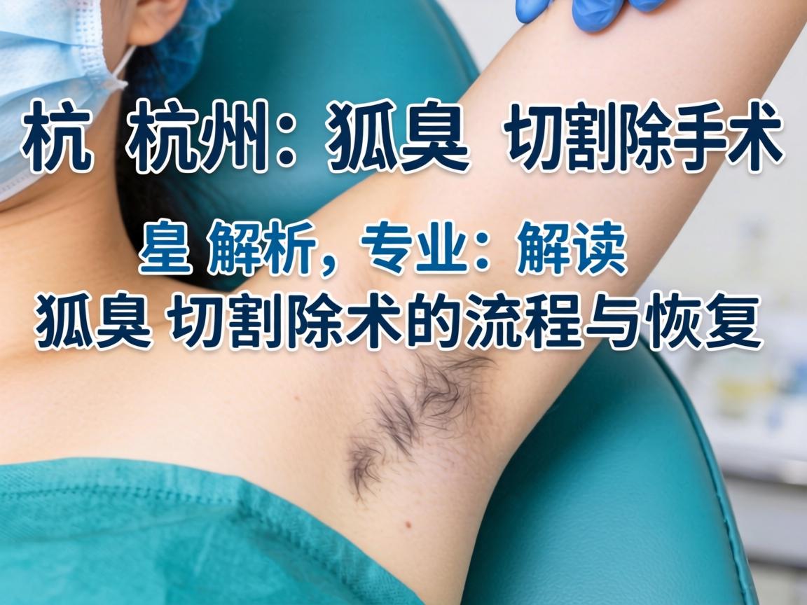 杭州狐臭切除术解析，专业解读狐臭切除术的流程与恢复