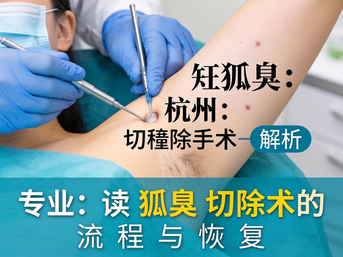 杭州狐臭切除术解析，专业解读狐臭切除术的流程与恢复