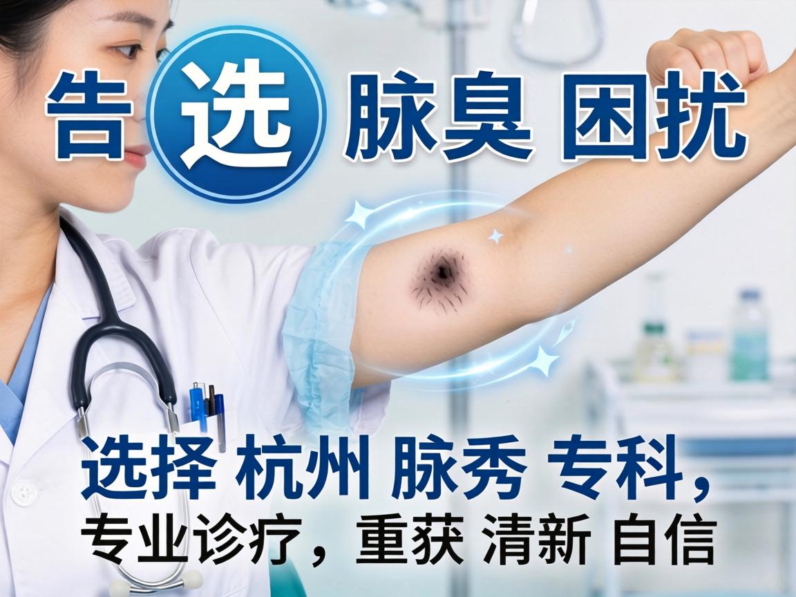 告别腋臭困扰，选择杭州腋秀专科，专业诊疗，重获清新自信