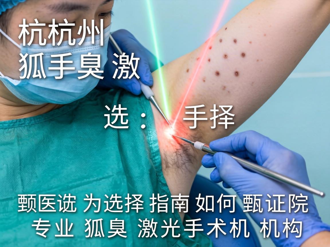 杭州狐臭激光手术医院选择指南，如何甄选专业狐臭激光手术机构