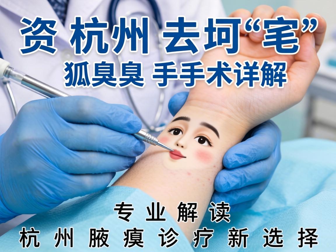 杭州去狐臭手术详解，专业解读杭州腋臭诊疗新选择