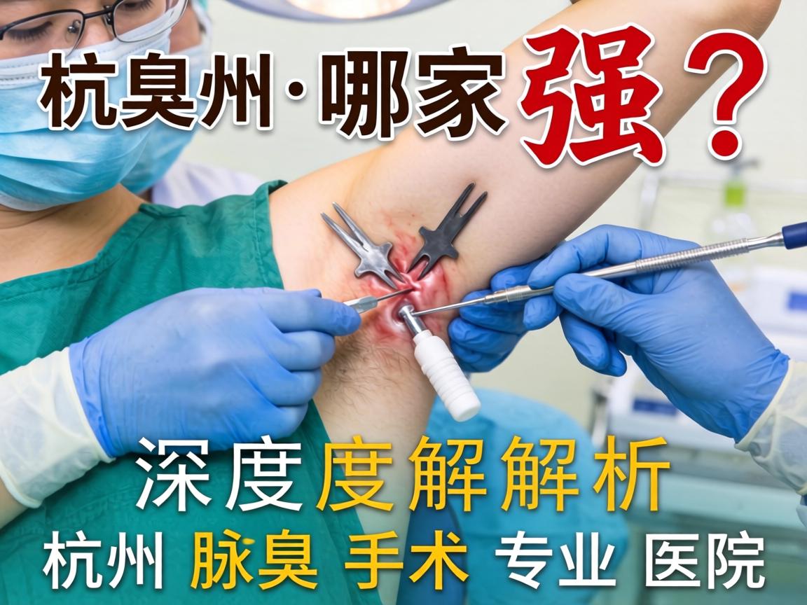 杭州腋臭手术哪家强？深度解析杭州腋臭手术专业医院