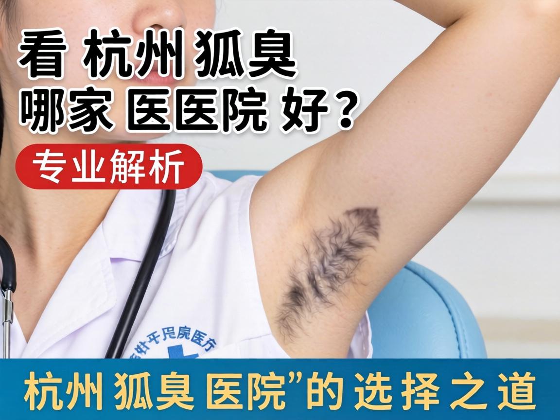 杭州看狐臭哪家医院好？专业解析杭州狐臭医院的选择之道