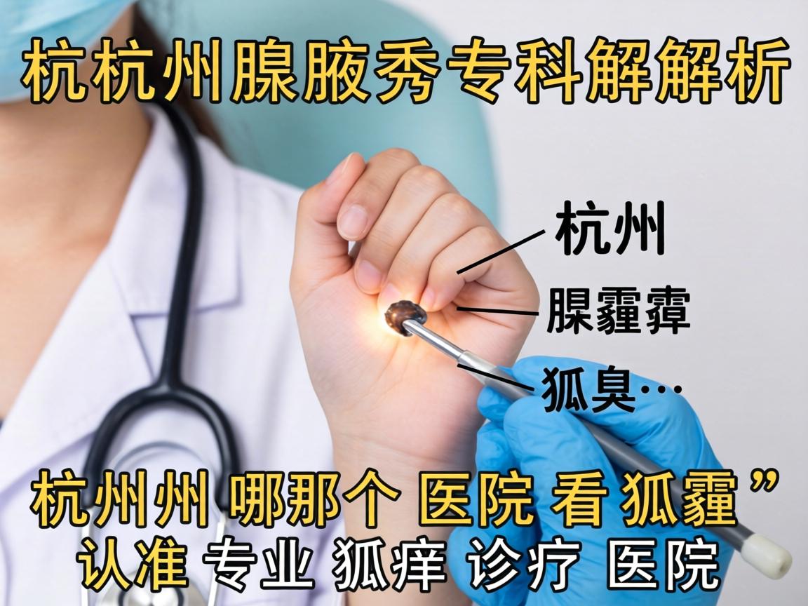 杭州腋秀专科解析，杭州哪个医院看狐臭，认准专业狐臭诊疗医院