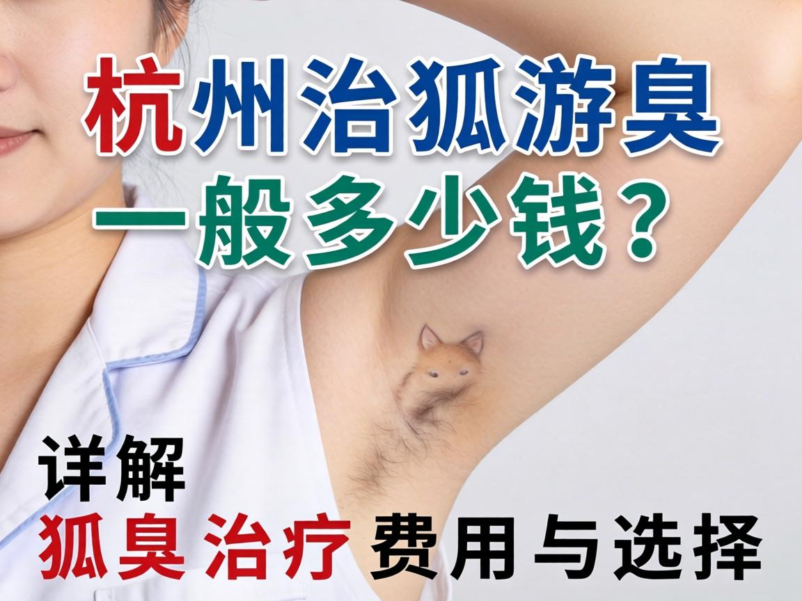 杭州治狐臭一般多少钱？详解狐臭治疗费用与选择