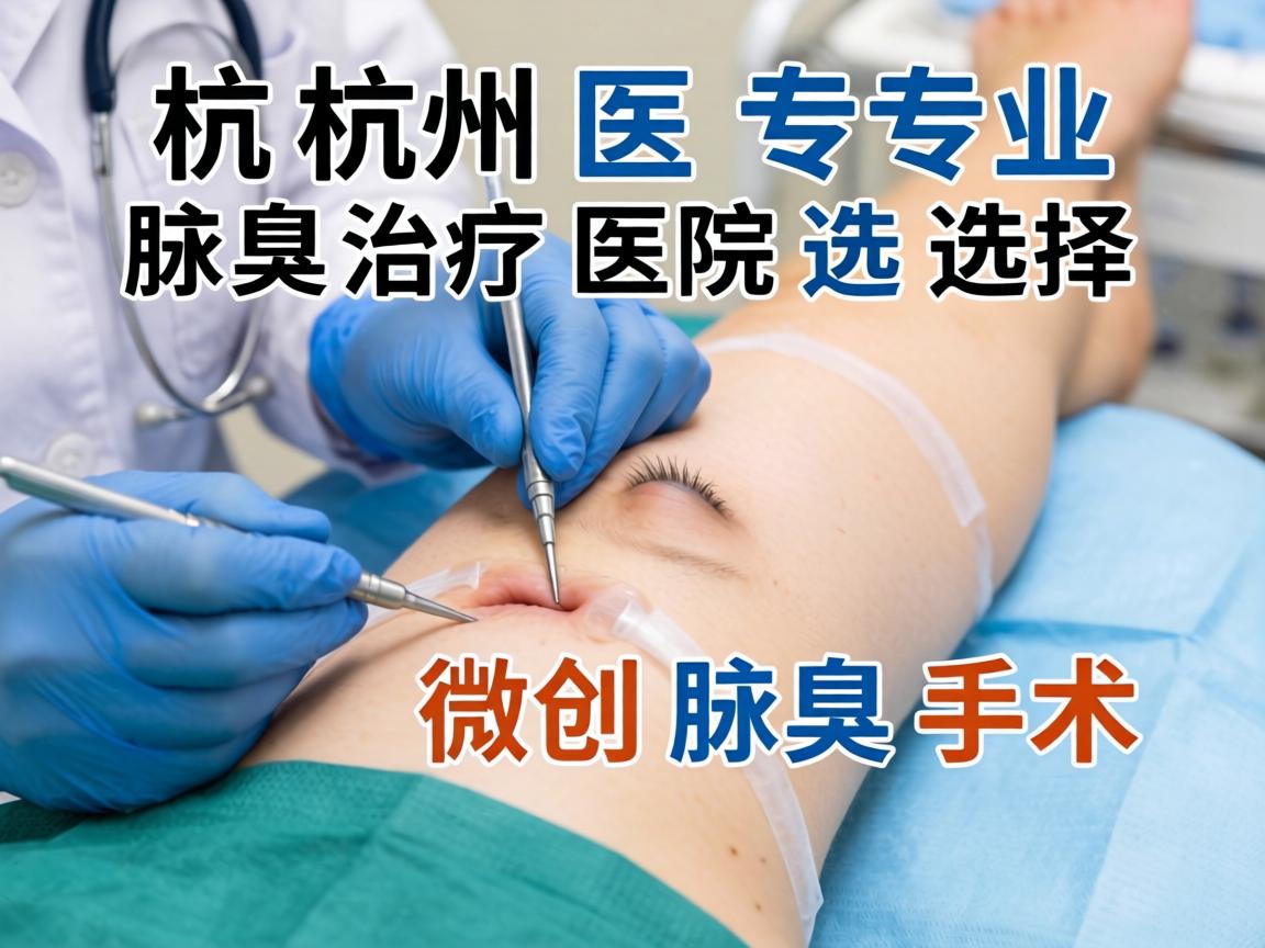 杭州专业腋臭治疗医院选择，详解微创腋臭手术