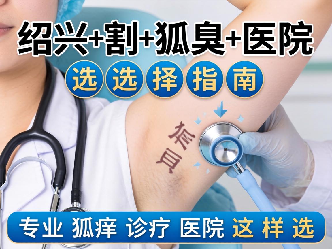 绍兴割狐臭医院选择指南，专业狐臭诊疗医院这样选