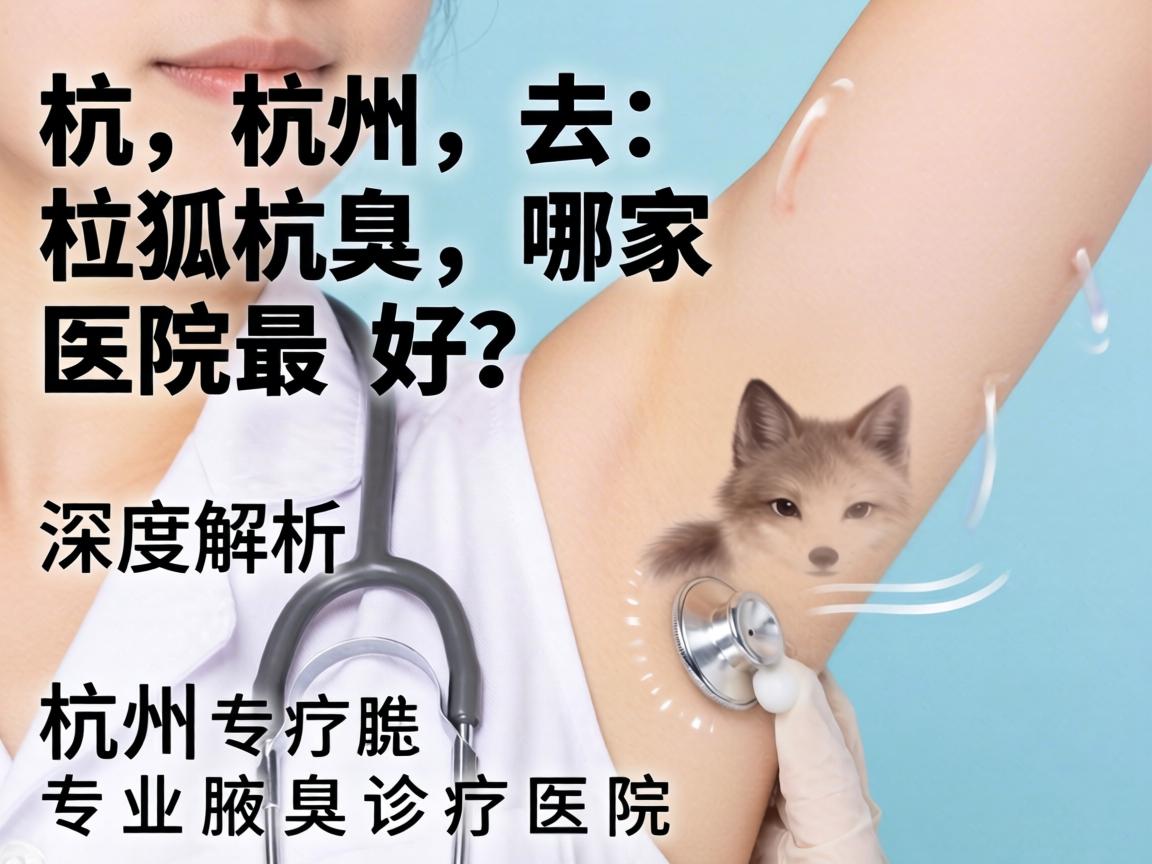 杭州去狐臭哪家医院最好？深度解析杭州专业腋臭诊疗医院