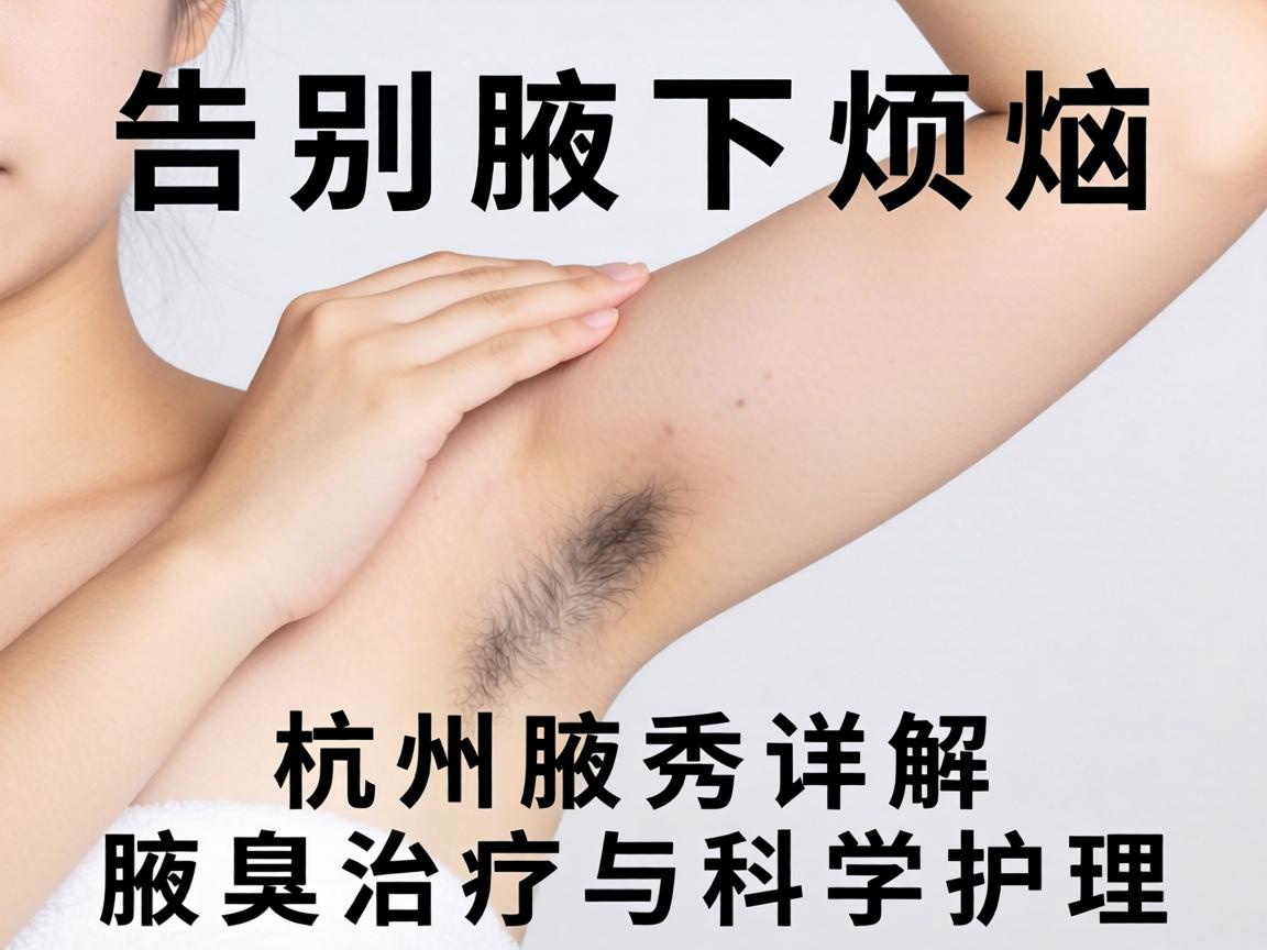 告别腋下烦恼，杭州腋秀详解腋臭治疗与科学护理