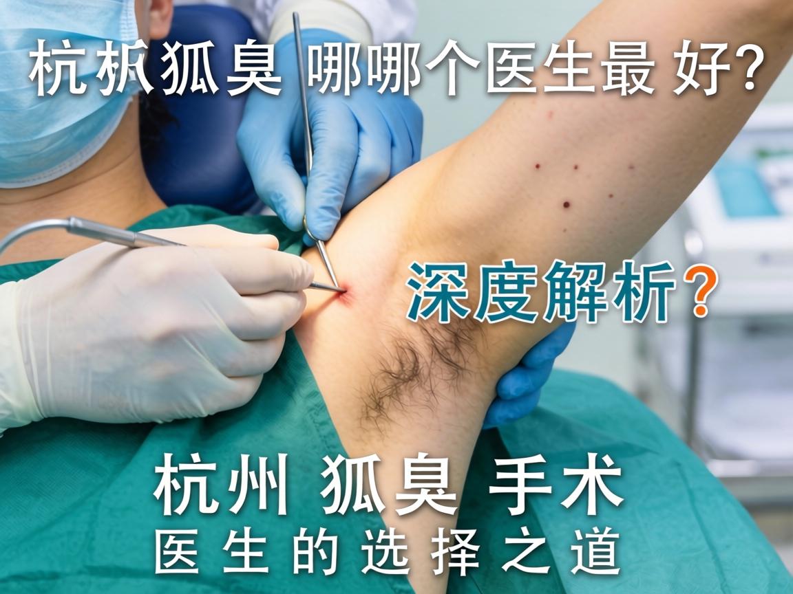 杭州狐臭手术哪个医生最好?深度解析杭州狐臭手术医生的选择之道 杭州狐臭手术哪个医生最好?深度解析杭州狐臭手术医生的选择之道