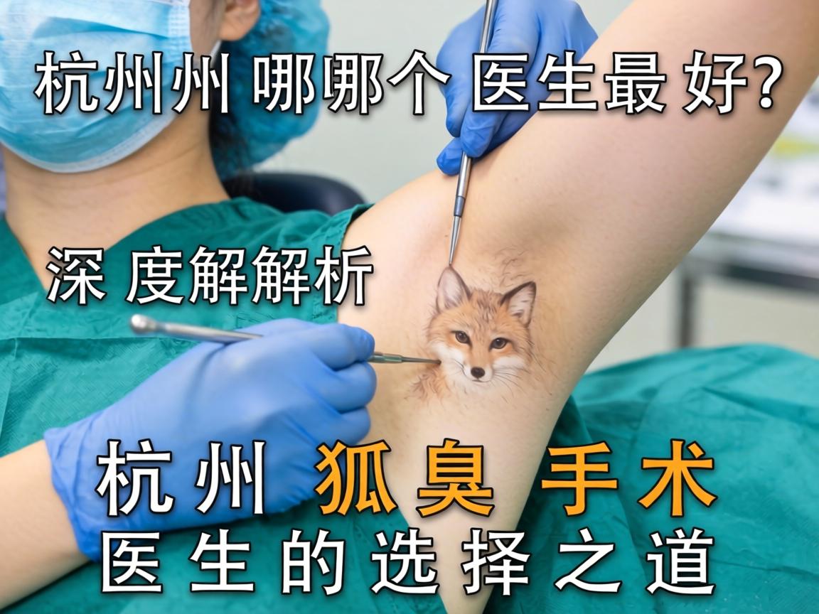 杭州狐臭手术哪个医生最好?深度解析杭州狐臭手术医生的选择之道 杭州狐臭手术哪个医生最好?深度解析杭州狐臭手术医生的选择之道