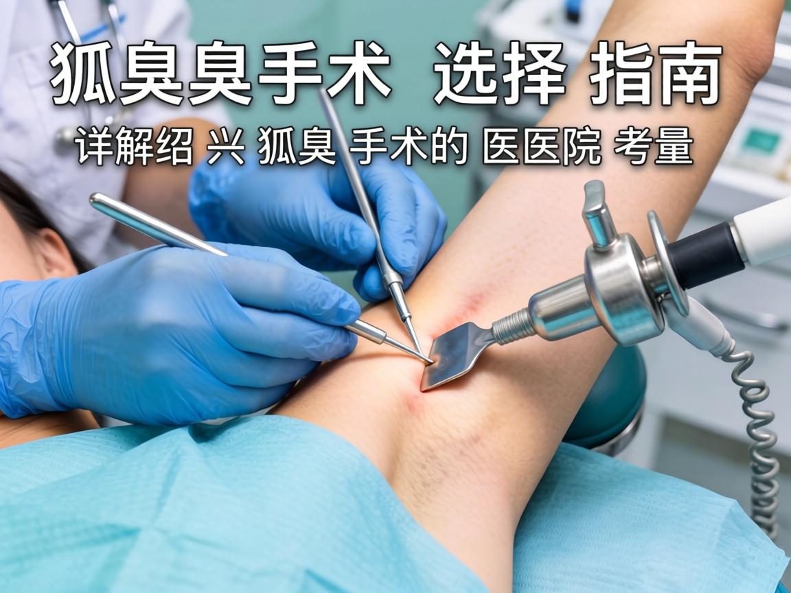 狐臭手术选择指南，详解绍兴狐臭手术的医院考量
