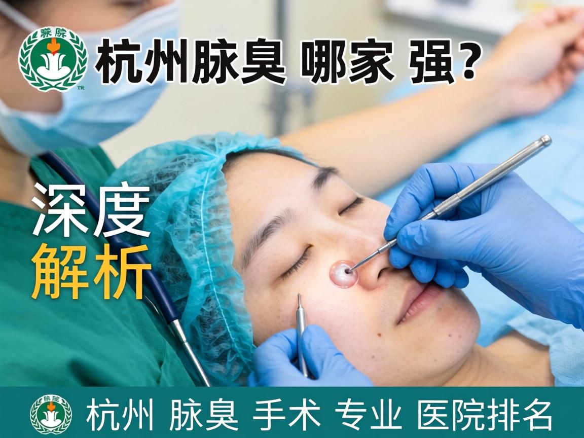 杭州腋臭手术哪家强？深度解析杭州腋臭手术专业医院排名