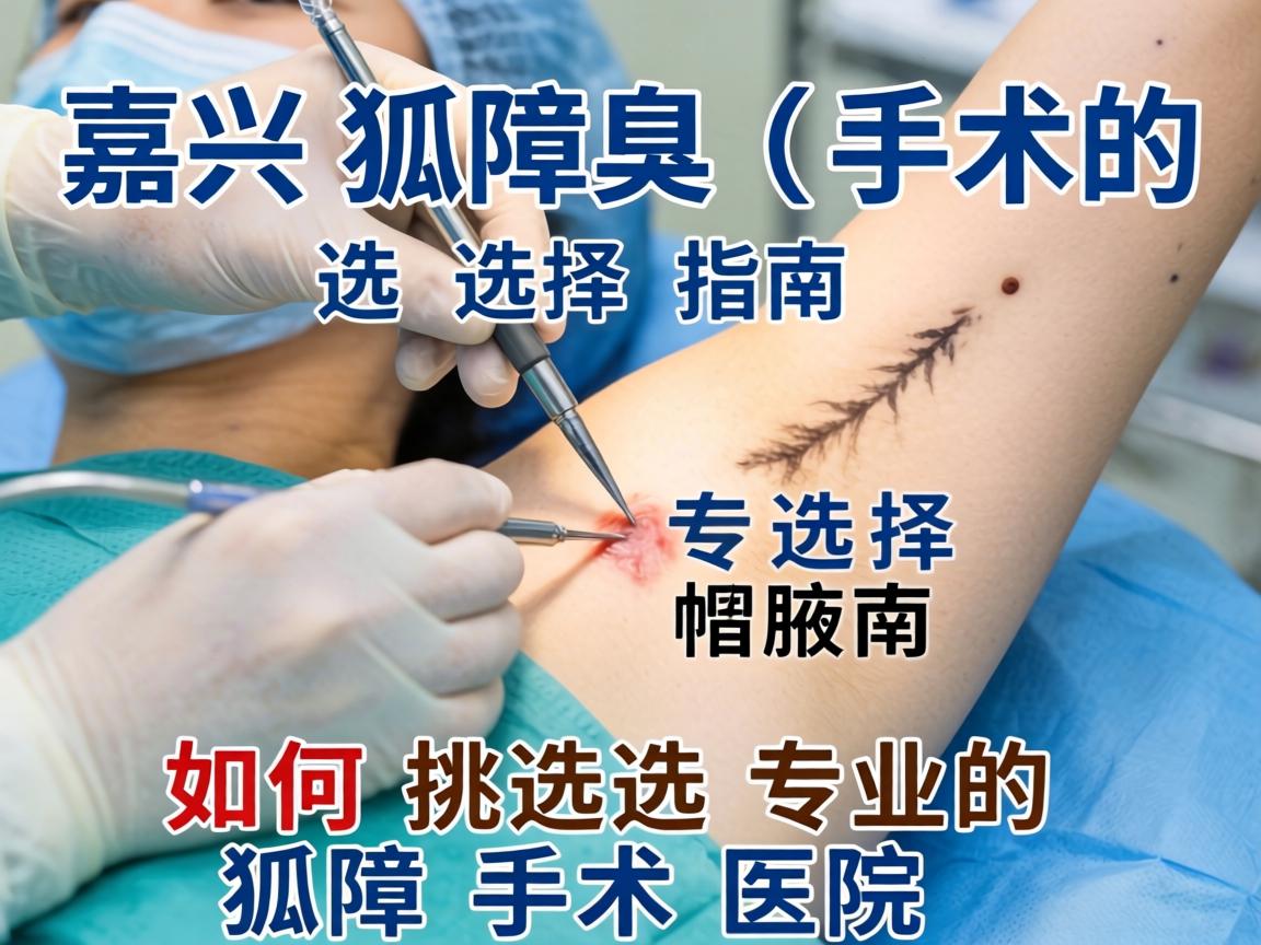 嘉兴狐臭手术选择指南，如何挑选专业的狐臭手术医院