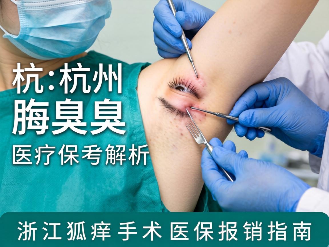 杭州腋臭手术医保解析，浙江狐臭手术医保报销指南