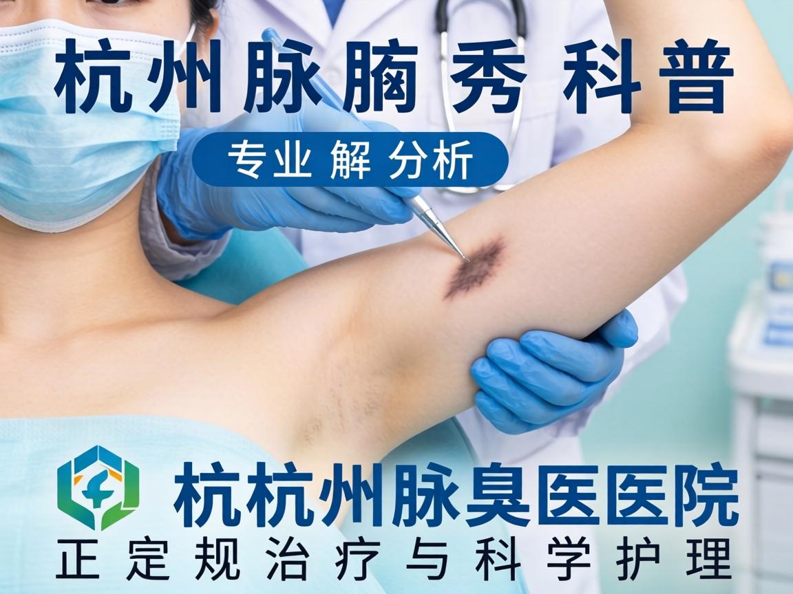 杭州腋秀科普，专业解析杭州腋臭医院的正规治疗与科学护理