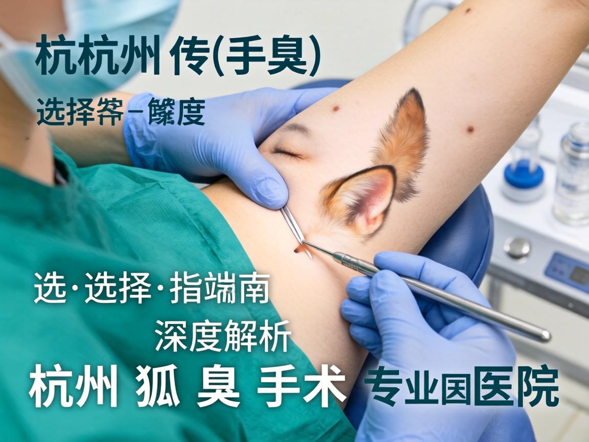 杭州狐臭手术选择指南，深度解析杭州狐臭手术专业医院