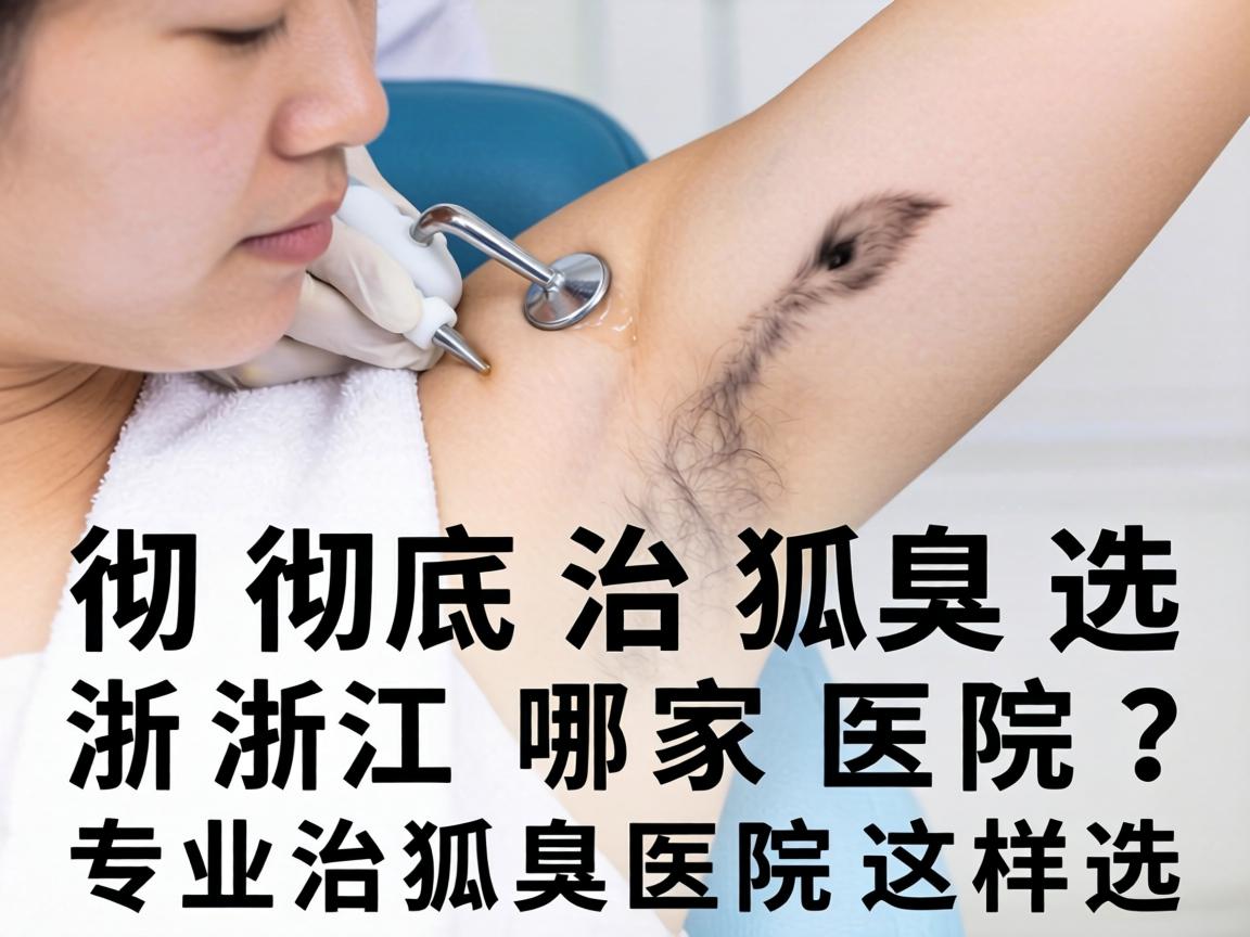 彻底治狐臭选浙江哪家医院？专业治狐臭医院这样选