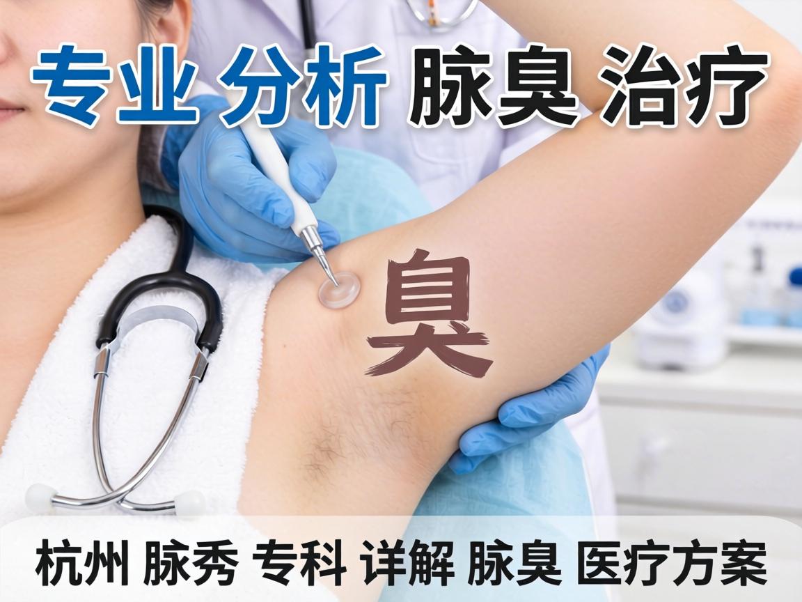 专业解析腋臭治疗，杭州腋秀专科详解腋臭医疗方案