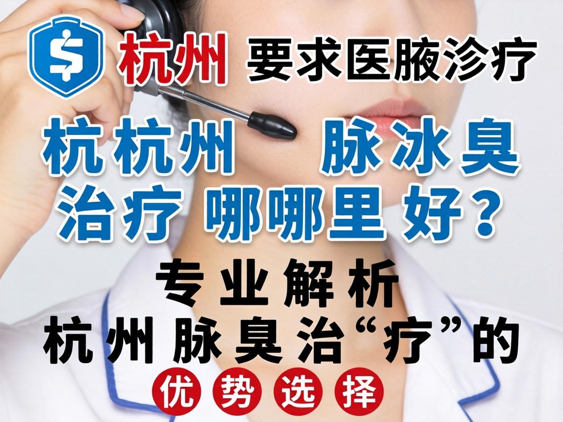 杭州腋臭治疗哪里好？专业解析杭州腋臭治疗的优势选择
