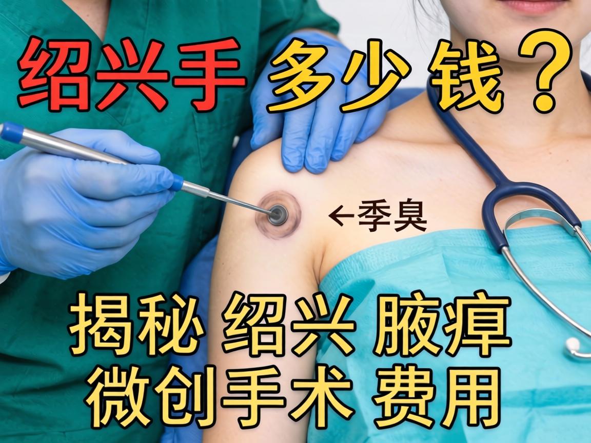 绍兴腋臭手术多少钱？揭秘绍兴腋臭微创手术费用