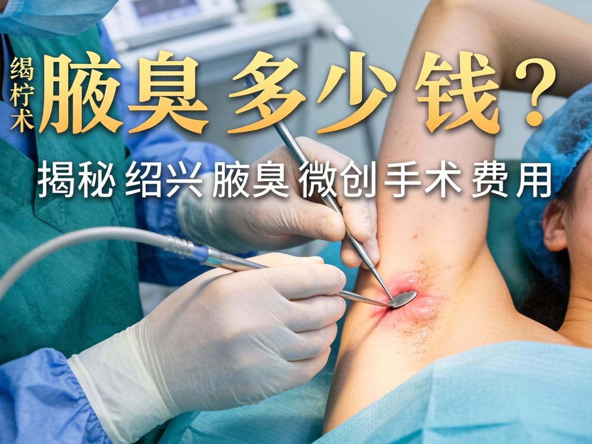 绍兴腋臭手术多少钱？揭秘绍兴腋臭微创手术费用