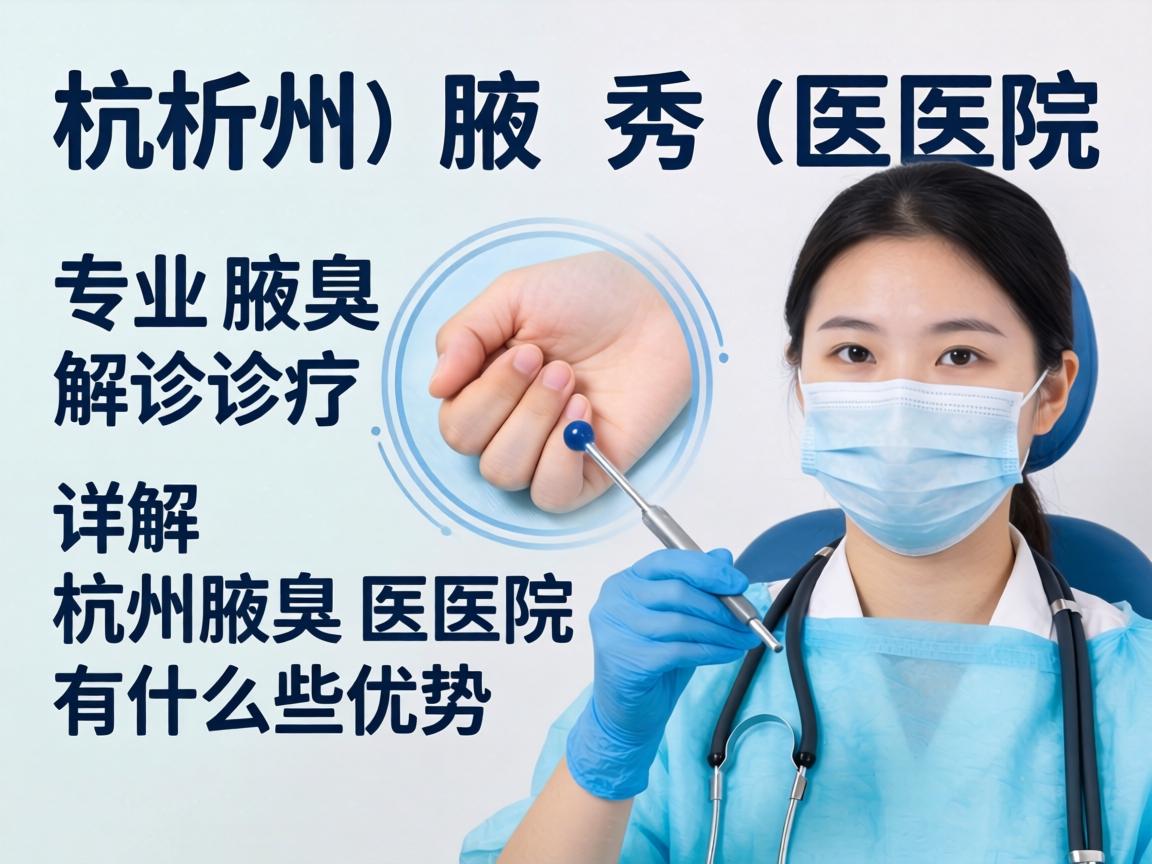 杭州腋秀医院解析，专业腋臭诊疗，详解杭州腋臭医院有什么优势