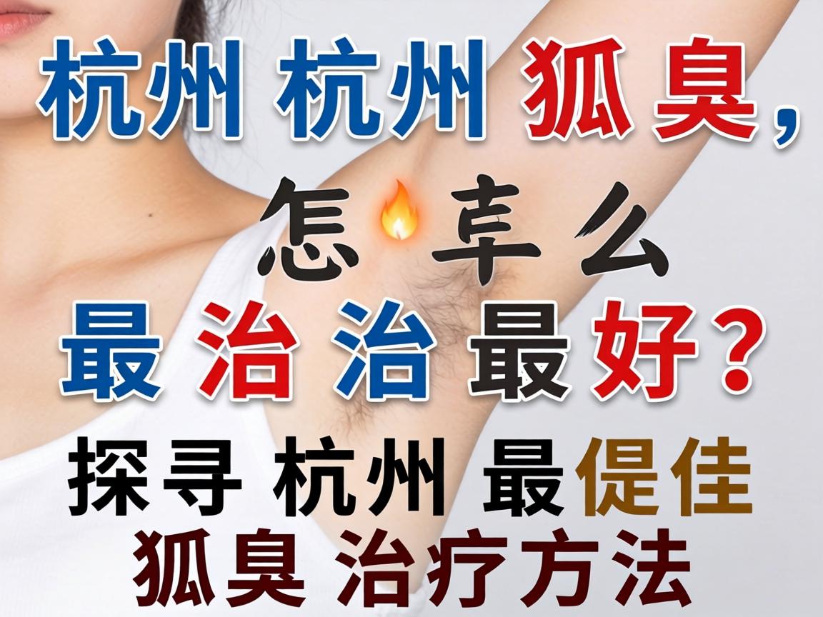 杭州狐臭怎么治最好？探寻杭州最佳狐臭治疗方法