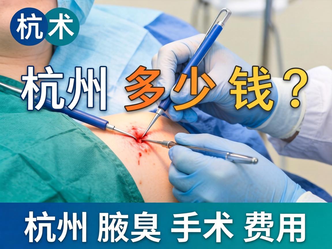 杭州腋臭手术多少钱?详解杭州腋臭手术费用 杭州腋臭手术多少钱?详解杭州腋臭手术费用