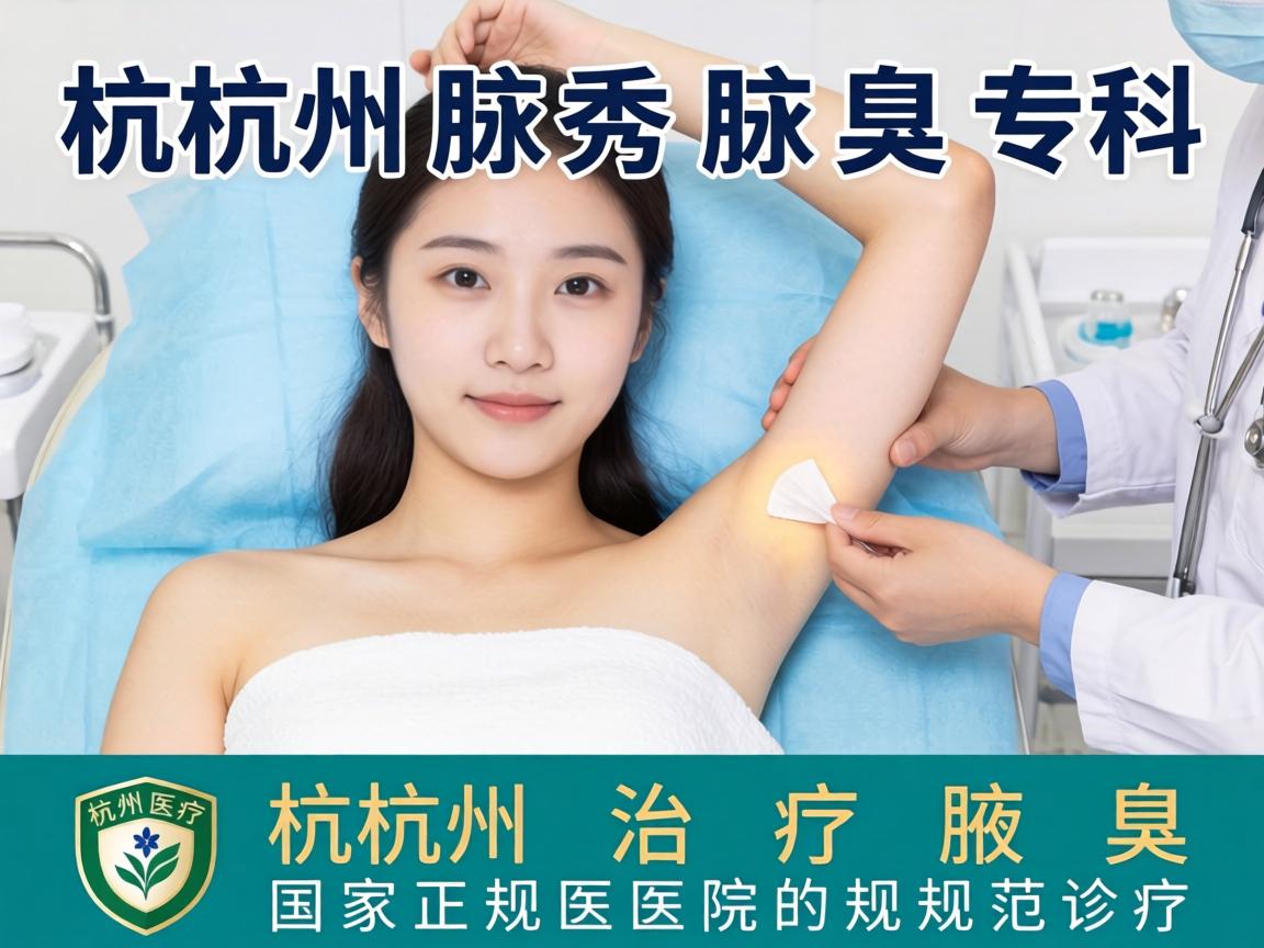 杭州腋秀腋臭专科，解析杭州治疗腋臭国家正规医院的规范诊疗