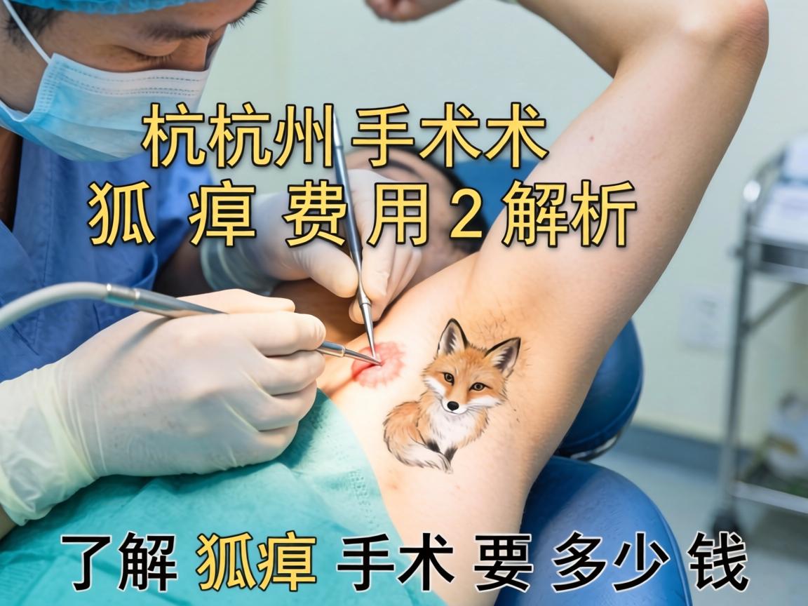杭州手术狐臭费用解析，了解狐臭手术要多少钱