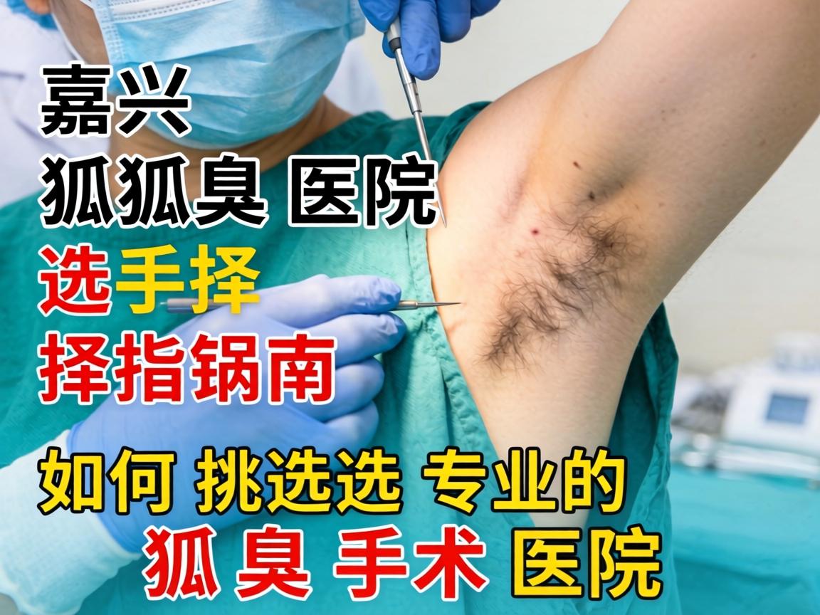 嘉兴狐臭手术医院选择指南，如何挑选专业的狐臭手术医院