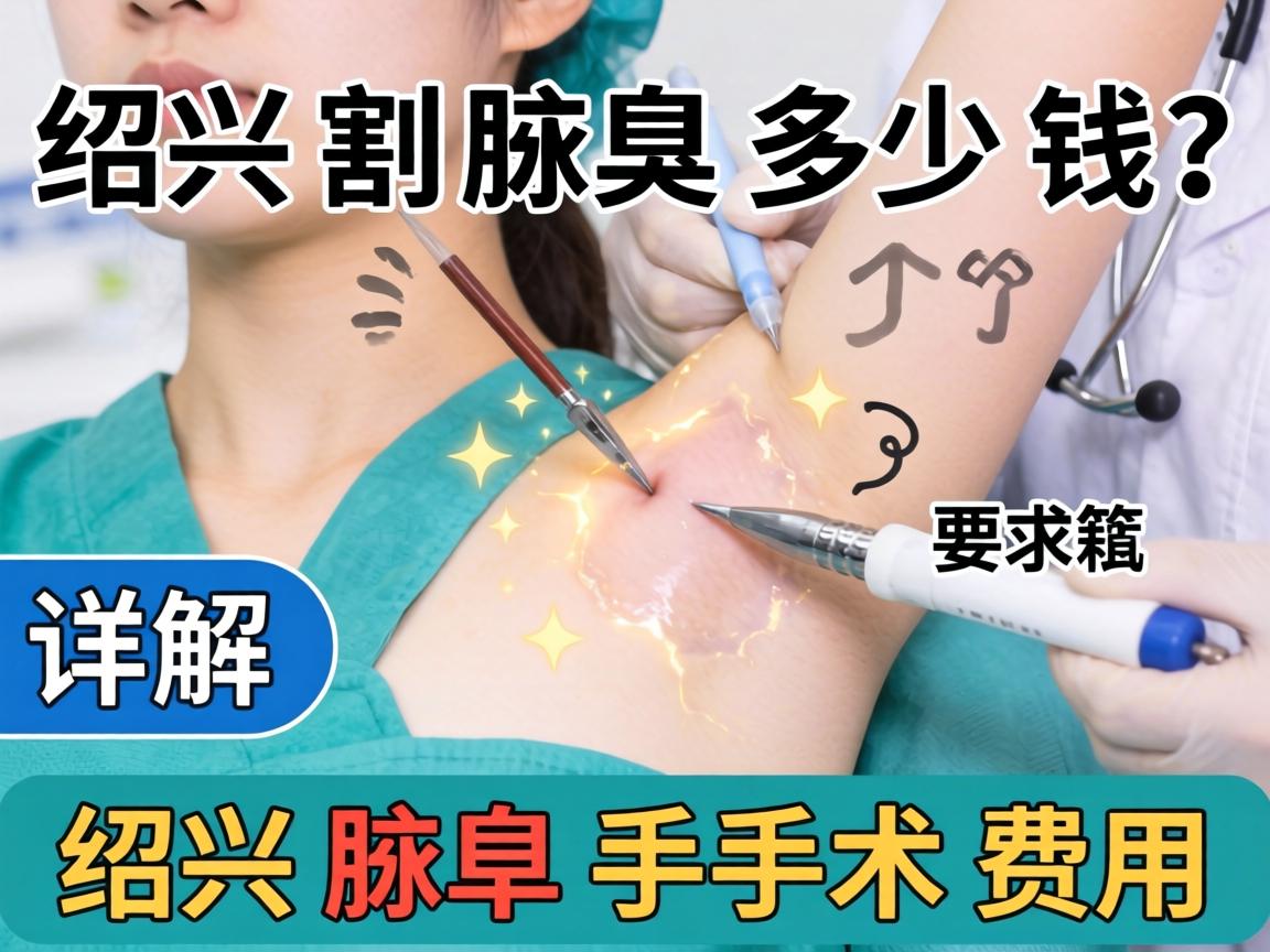 绍兴割腋臭多少钱？详解绍兴腋臭手术费用